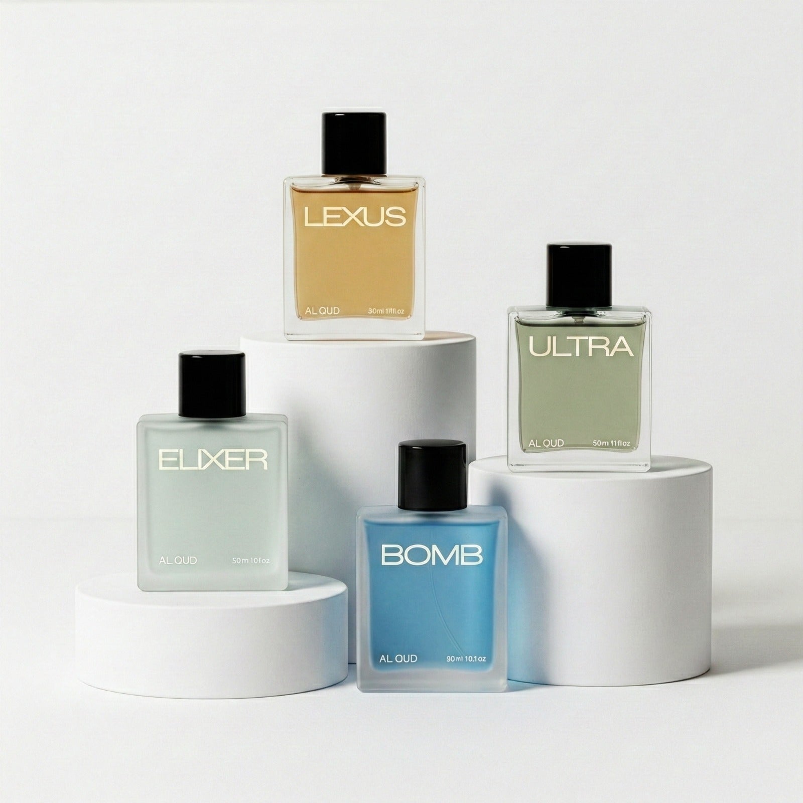 Al Oud Combo 4Pc Perfume Set Offer (Elixer,Bomb,Lexus,Ultra)