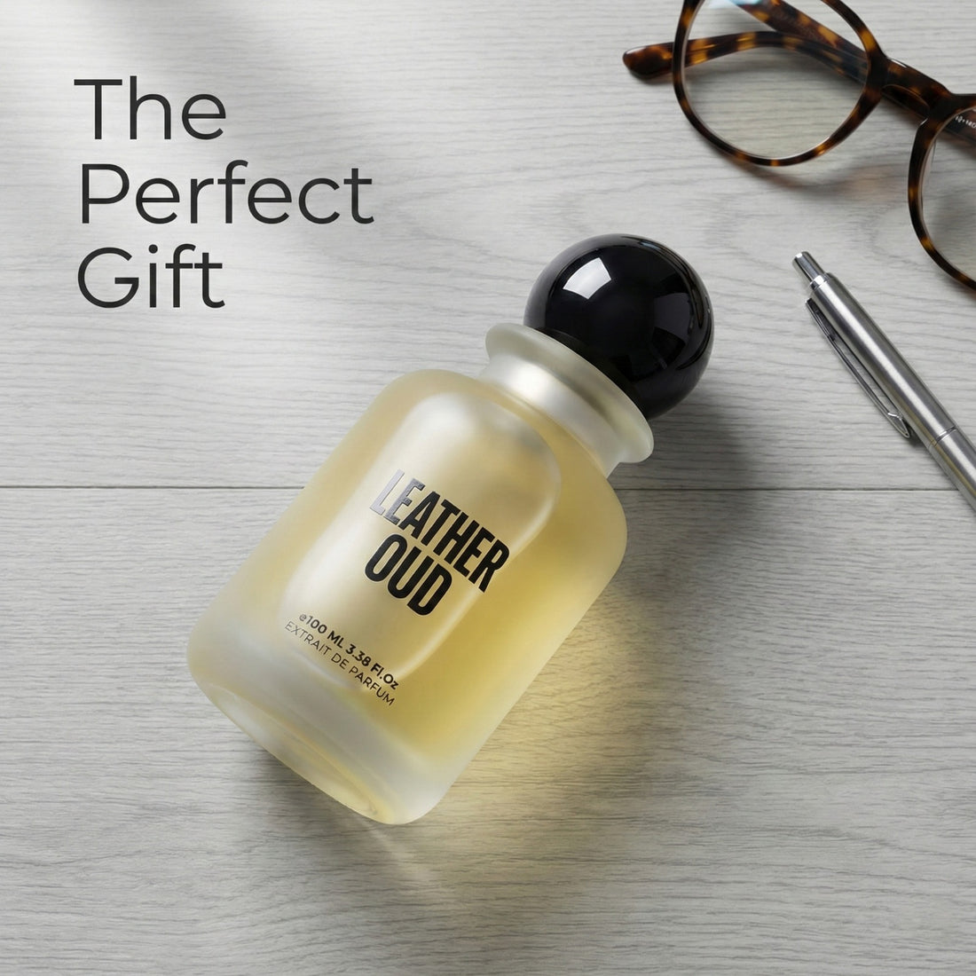 Leather Oud Extrait de Parfum – Exotic Passionfruit, Saffron & Smoked Leather