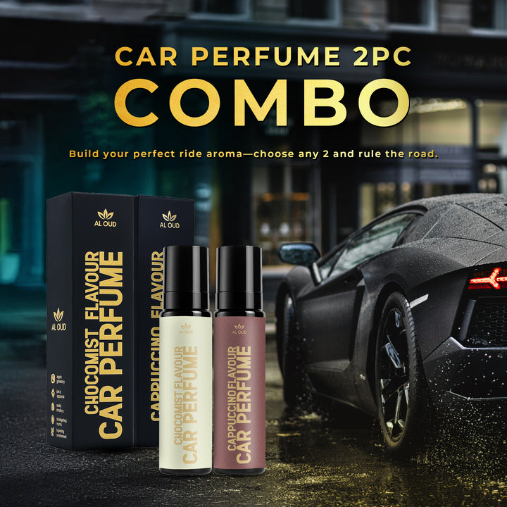 Al Oud Custom Duo Car Perfume Combo (Pack of 2) | Build Your Own Fragrance Pair
