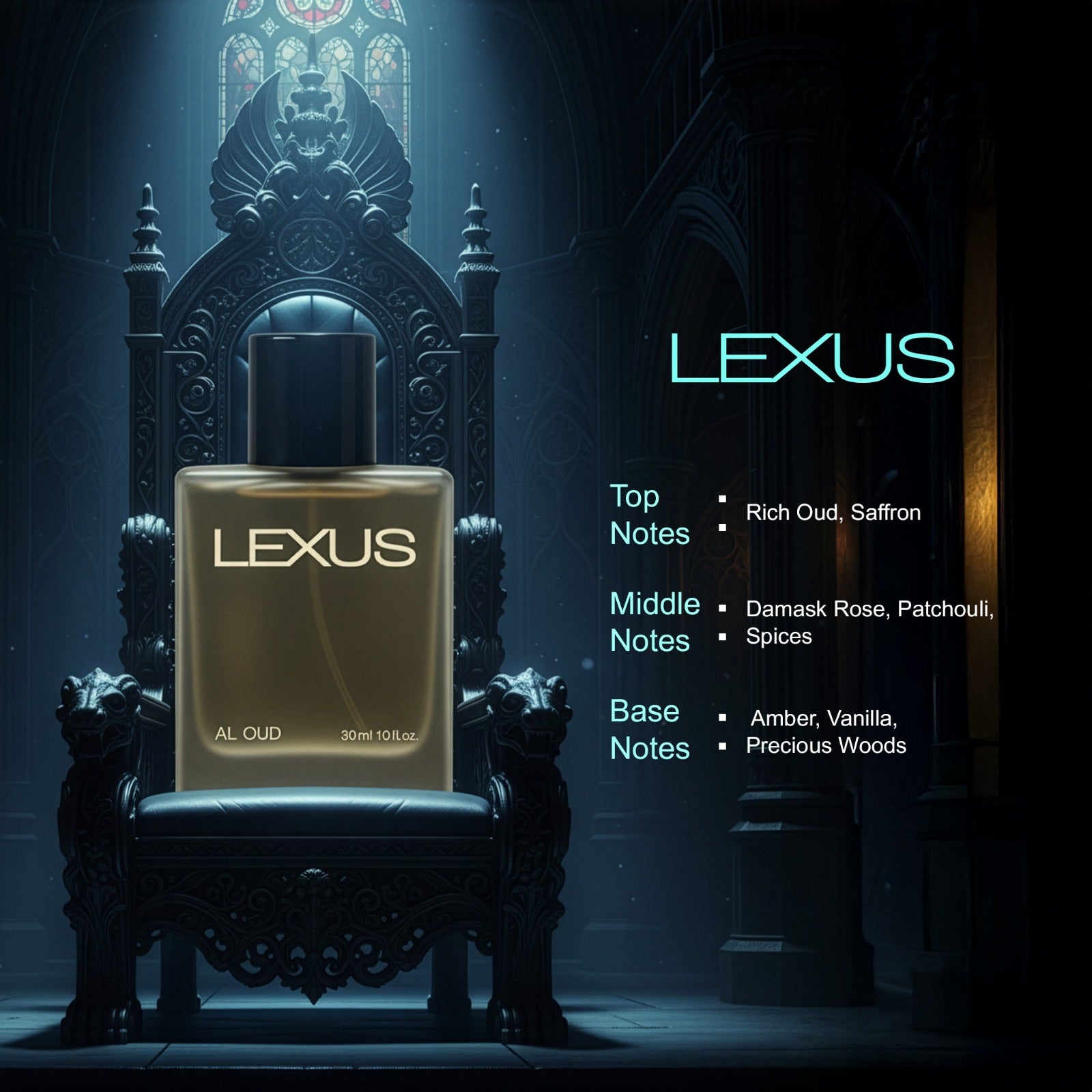 Al Oud Combo 4Pc Perfume Set Offer (Elixer,Bomb,Lexus,Ultra)