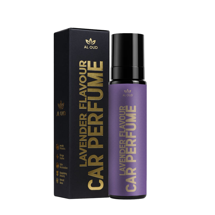 Al Oud Lavender Car Perfume | Calming, Warm & Sweet Floral Fragrance with Vanilla | 100ml