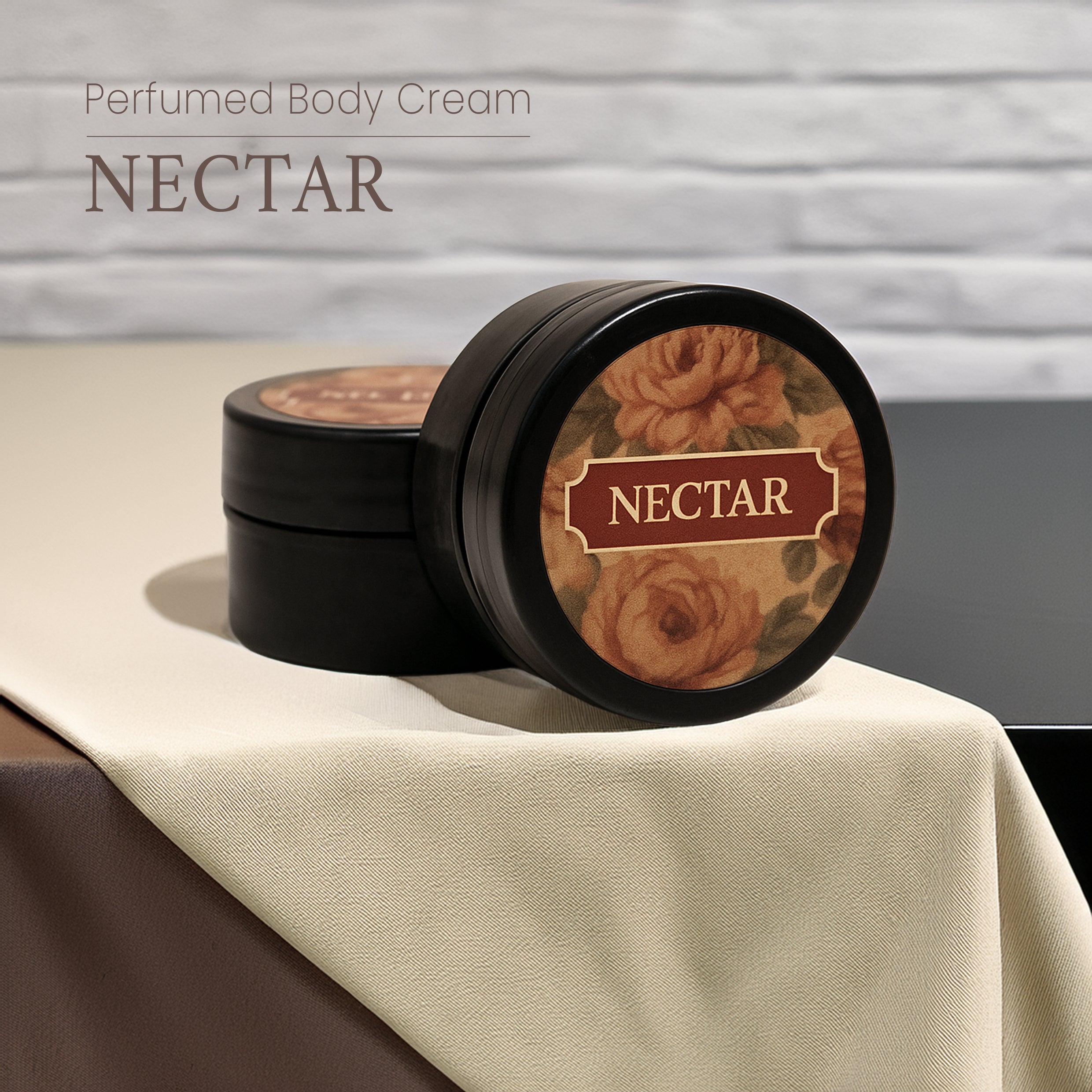 Paris Aroma Natural Perfumed Solid Body Cream Nectar – 3 x 10gm Pomegranate Lotus Patchouli Fragrance Cream – Floral Solid Body Moisturizer