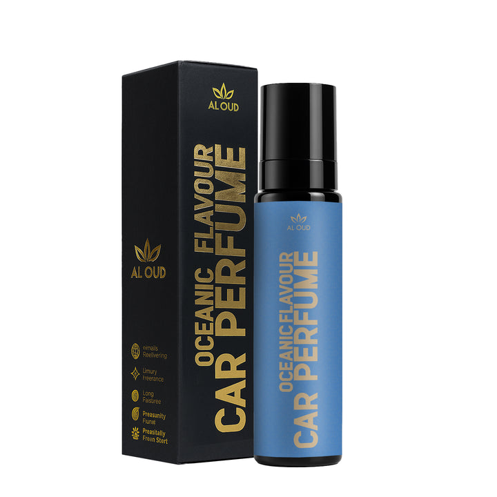 Al Oud Oceanic Car Perfume | Fresh Aquatic & Citrus Breeze Scent | Aromatic & Long-Lasting | 100ml