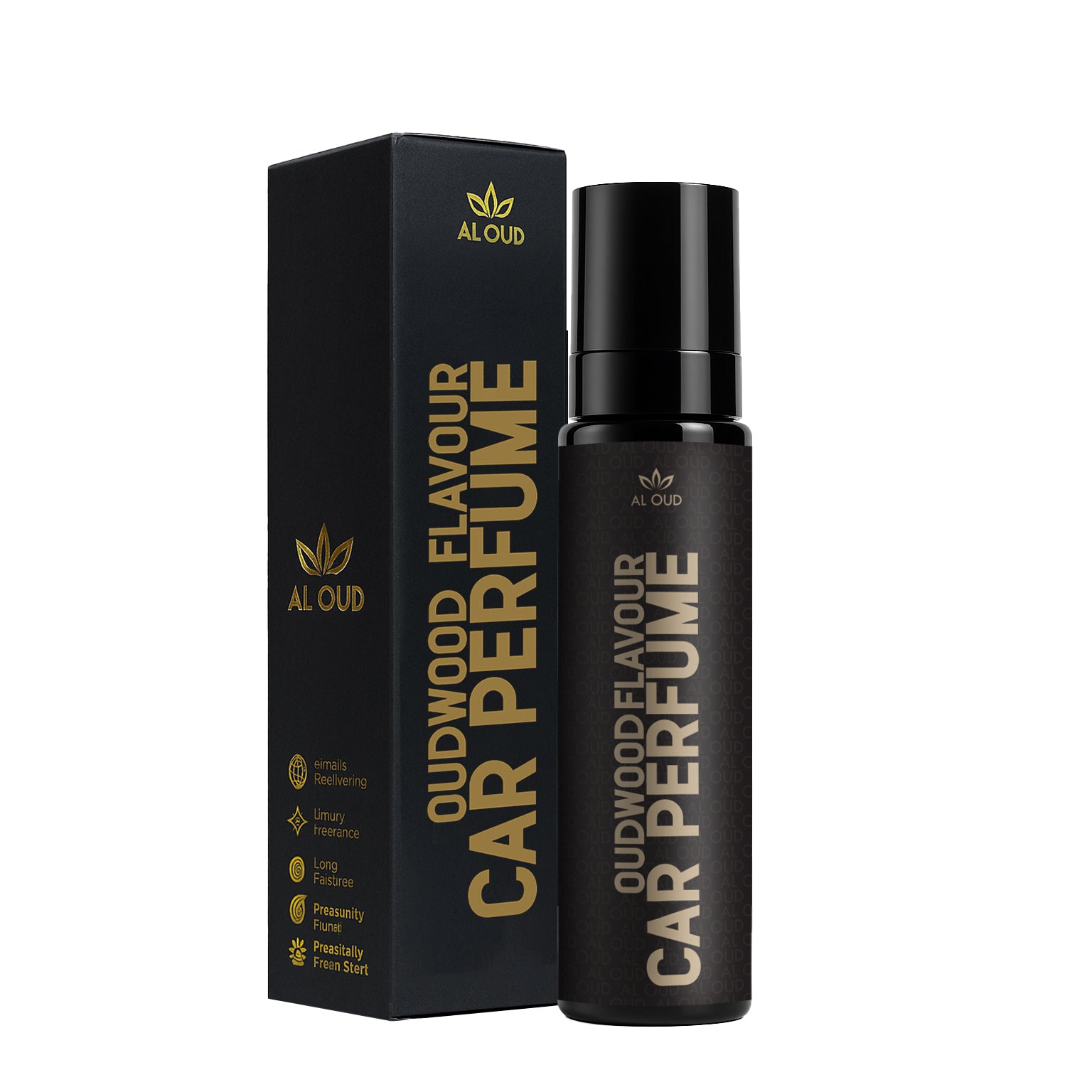 Al Oud Oudwood Luxury Car Perfume | Rich, Balsamic & Spicy Fragrance | Long-Lasting Scent | 100ml