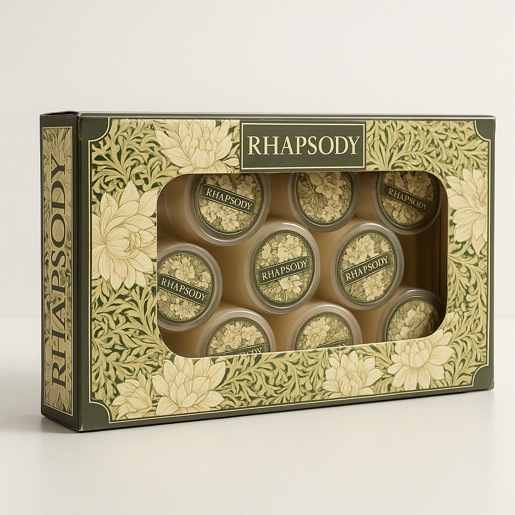 Paris Aroma Romantic Perfumed Solid Body Cream Rhapsody – 3 x 10gm Rose Vanilla Ambroxan Solid Cream – Floral Body Cream for Women with All-Day Moisture