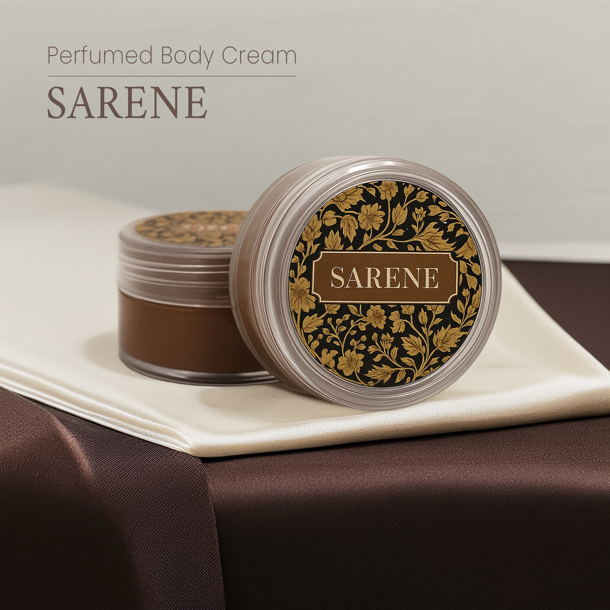 Paris Aroma Refreshing Perfumed Solid Body Cream Sarene – 3 x 10gm Mint Ginger Lavender Musk Solid Cream – Energizing Skin Balm for Daily Freshness