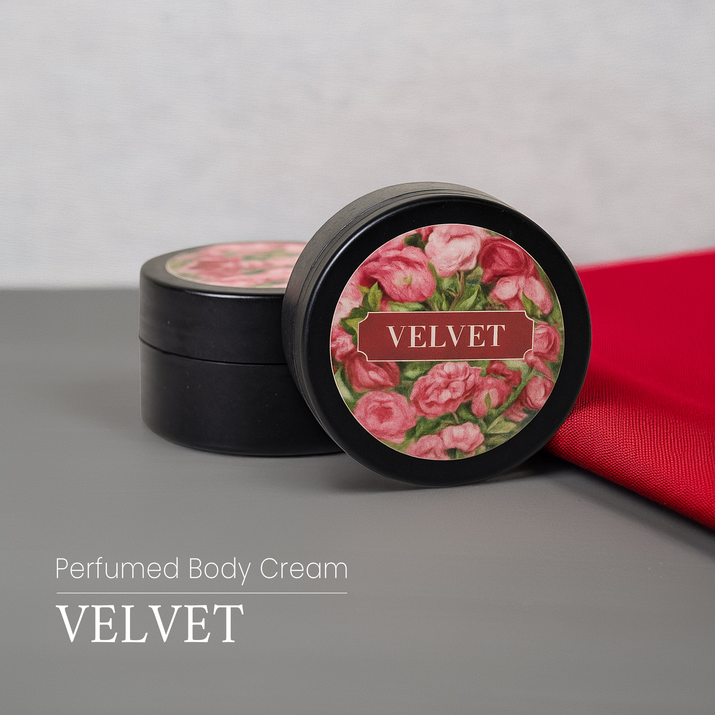 Paris Aroma Sensual Perfumed Solid Body Cream Velvet – 3 x 10gm Amber Nutmeg Pink Pepper Solid Cream – Spicy Warm Fragrance Balm for Evening Wear