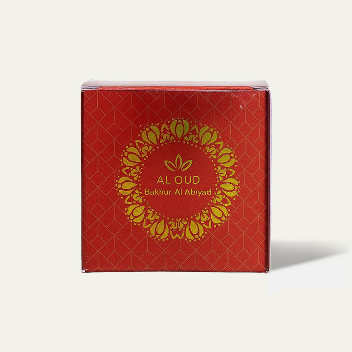 Al Oud Abiyad Bakhoor – White Floral & Oud Scent – 50g Jar