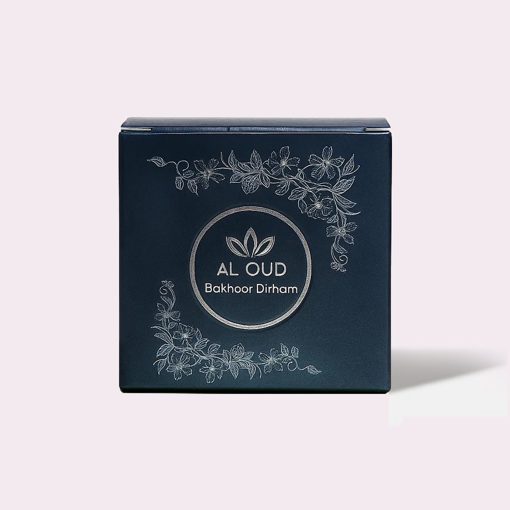 Al Oud Dirham Bakhoor – Traditional Oud & Spice Blend – 50g Jar
