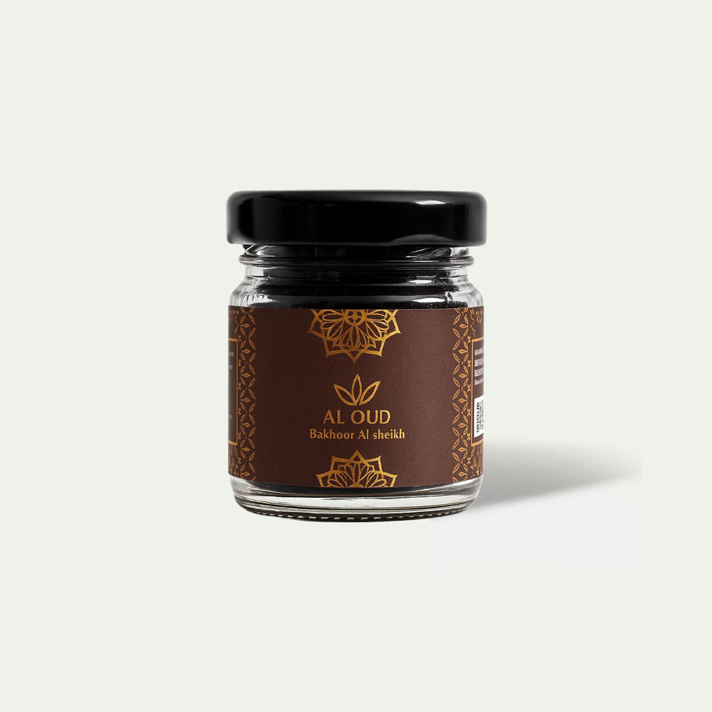 Al Oud Sheikh Bakhoor – Royal Oud & Spice Fragrance – 20g Jar